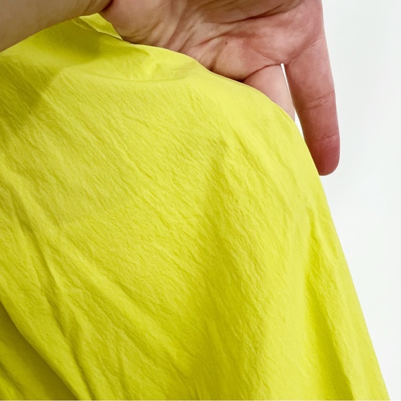 Daily Practice for Anthropologie Wide Leg Pants Neon Yellow Size Medium - Picture 8 of 12